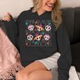 Teach Teacher Dia De Los Muertos Day Of The Dead Sugar Skull Women's Hoodie, funny design Teach Teacher Dia De Los Muertos Day Of The Dead Sugar Skull Women's Hoodie, funny design