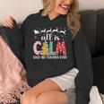 Teacher All Calm Said No Teacher Christmas Pencil Tree Women's Hoodie, funny design