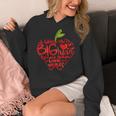 Teacher Day T Shirt Appreciation Day Apple Teach Learn Women's Hoodie, funny design