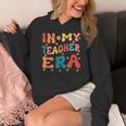 In My Teacher Era First Day Of School Back To School Retro Women's Hoodie, funny design