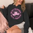 In My Teacher Era Yeehaw Pink Teacher Western Cowgirl Women's Hoodie, funny design In My Teacher Era Yeehaw Pink Teacher Western Cowgirl Women's Hoodie, funny design