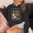 The Teacher Ghost Book Reading Books Lover Halloween Women's Hoodie, funny design