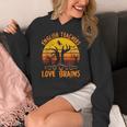 Teacher Halloween All English Teachers Love Brains Women's Hoodie, English Teacher Gifts, funny design Teacher Halloween All English Teachers Love Brains Women's Hoodie, English Teacher Gifts, funny design