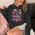 Teacher Positive Affirmations Candy Heart Valentine's Day Women's Hoodie, funny design Teacher Positive Affirmations Candy Heart Valentine's Day Women's Hoodie, funny design