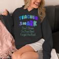 Teacher Shark Don't Stress Do Your Best Forget The Rest Women's Hoodie, funny design