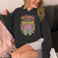 Teacher Teachers Love Brains Halloween Men Women Women's Hoodie, funny design