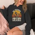 Teacher All Teachers Love Brains Halloween Women's Hoodie, funny design Teacher All Teachers Love Brains Halloween Women's Hoodie, funny design