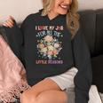 Teacher Teaching I Love My Job For All The Little Reasons Women's Hoodie, funny design