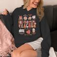 Teacher Thanksgiving Shirt Women One Thankful Teacher Fall Women's Hoodie, funny design