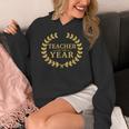 Teacher Of The Year Greatest Ever Award Day Women's Hoodie, funny design