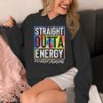 Teacher's Assistant Straight Outta Energy Teaching Tie Dye For Men Women Women's Hoodie, funny design Teacher's Assistant Straight Outta Energy Teaching Tie Dye For Men Women Women's Hoodie, funny design
