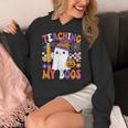 Teaching My Boos Ghost Teacher Cute Pencil Halloween Teacher Women's Hoodie, funny design Teaching My Boos Ghost Teacher Cute Pencil Halloween Teacher Women's Hoodie, funny design