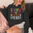 Teaching My Favorite Superheros Men Women SPED Teacher Women's Hoodie, funny design Teaching My Favorite Superheros Men Women SPED Teacher Women's Hoodie, funny design