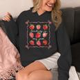 Teaching Is My Jam Strawberry Kinder Team Teacher Women's Hoodie, funny design Teaching Is My Jam Strawberry Kinder Team Teacher Women's Hoodie, funny design