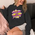 Teaching Is My Superpower Retro Comic Super Teacher Women's Hoodie, Super Teacher Gifts, funny design Teaching Is My Superpower Retro Comic Super Teacher Women's Hoodie, Super Teacher Gifts, funny design
