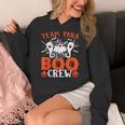 Team Para Boo Crew Halloween Ghost Paraprofessional Teacher Women's Hoodie, funny design
