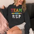 Team RSP RSP Teacher Kindergarten Teacher Women's Hoodie, funny design