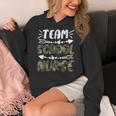 Team School Nurse Camo Teacher Student Back To School For Men Women Women's Hoodie, funny design