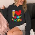 Teens Graduation I Heart My Teachers I Love My Teachers Women's Hoodie, funny design Teens Graduation I Heart My Teachers I Love My Teachers Women's Hoodie, funny design