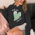 Tell Me About It Speech Pathology Aac Sped Teacher Women's Hoodie, funny design Tell Me About It Speech Pathology Aac Sped Teacher Women's Hoodie, funny design
