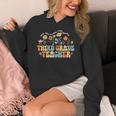 Third 3rd Grade Teacher Appreciation Teaching Wildflowers Women's Hoodie, funny design Third 3rd Grade Teacher Appreciation Teaching Wildflowers Women's Hoodie, funny design