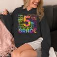 Tie Dye 5th Grade Typography Team Fifth Grade Teacher For Men Women Girls Kids Women's Hoodie, funny design