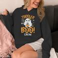 Toddler Boo Crew Babysitters Daycare Teacher Halloween Party Women's Hoodie, funny design