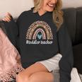 Toddler Teacher Rainbow Leopard Infant Teacher Men Women Women's Hoodie, funny design Toddler Teacher Rainbow Leopard Infant Teacher Men Women Women's Hoodie, funny design