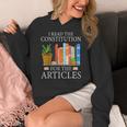 History Teacher I Read The Constitution For The Articles For Men Women Women's Hoodie, History Teacher Gifts, funny design