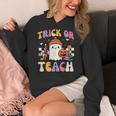 Trick Or Teach Ghost Teacher School Halloween Men Women Women's Hoodie, funny design Trick Or Teach Ghost Teacher School Halloween Men Women Women's Hoodie, funny design