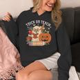Trick Or Teach Retro Halloween Teacher Women Men Costume Women's Hoodie, funny design Trick Or Teach Retro Halloween Teacher Women Men Costume Women's Hoodie, funny design