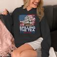 US History Teacher Boston Spilling The Tea Since 1773 Women's Hoodie, History Teacher Gifts, funny design