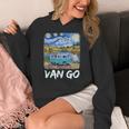 Van Go Retro Vanlife Art Teacher Women's Hoodie, funny design Van Go Retro Vanlife Art Teacher Women's Hoodie, funny design