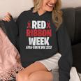 We Wear Red For Red Ribbon Week Awareness Mothers Teachers Women's Hoodie, funny design We Wear Red For Red Ribbon Week Awareness Mothers Teachers Women's Hoodie, funny design