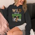 Wild About Preschool Teacher Student Preschool Zoo Safari Women's Hoodie, funny design Wild About Preschool Teacher Student Preschool Zoo Safari Women's Hoodie, funny design