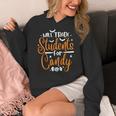 Will Trade Students For Candy Halloween Costume Teacher Women's Hoodie, funny design Will Trade Students For Candy Halloween Costume Teacher Women's Hoodie, funny design