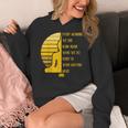 Yoga Meditation Buddha Yoga Teacher T-Shirt Women's Hoodie, funny design