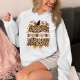 Autumn Fall SPED ED Teacher Thankful Grateful Pumpkin Retro Women's Hoodie, funny design Autumn Fall SPED ED Teacher Thankful Grateful Pumpkin Retro Women's Hoodie, funny design