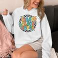Back To School Groovy Teacher 1st First Grade Crew Squad Women's Hoodie, Groovy Teacher Gifts, First Grade Teacher Gifts, funny design Back To School Groovy Teacher 1st First Grade Crew Squad Women's Hoodie, Groovy Teacher Gifts, First Grade Teacher Gifts, funny design