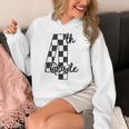 Checkered Fourth Grade Back To School Teachers Students Women's Hoodie, funny design Checkered Fourth Grade Back To School Teachers Students Women's Hoodie, funny design