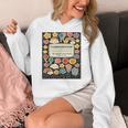 Composition Notebook Costume Teacher Matching Halloween Book Women's Hoodie, funny design