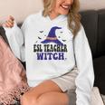 ESL Teacher Witch Halloween Matching Group Costume Women's Hoodie, Esl Teacher Gifts, funny design ESL Teacher Witch Halloween Matching Group Costume Women's Hoodie, Esl Teacher Gifts, funny design