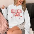Field Day Red Team Outdoor Field Day Games For Kids Teacher Women's Hoodie, funny design
