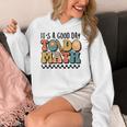 Good Day To Do Math Teacher Vintage Groovy Nerd Women Men Women's Hoodie, Groovy Teacher Gifts, funny design