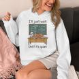 Halloween Teacher I'Ll Just Wait Until It's Quiet Women's Hoodie, funny design