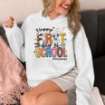 Happy First Day Of School PE Teacher Life Back To School Women's Hoodie, Pe Teacher Gifts, funny design