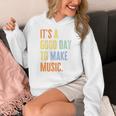 It's A Good Day To Make Music Music Lover Teacher Women's Hoodie, funny design It's A Good Day To Make Music Music Lover Teacher Women's Hoodie, funny design