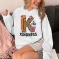 K Is For Kindness Unity Day Teacher Kids Women's Hoodie, funny design