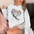 Para Heart Teacher Paraprofessional Paraeducator Men Women Women's Hoodie, funny design