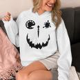 Pumpkin Artist Halloween Art Teacher Women's Hoodie, funny design